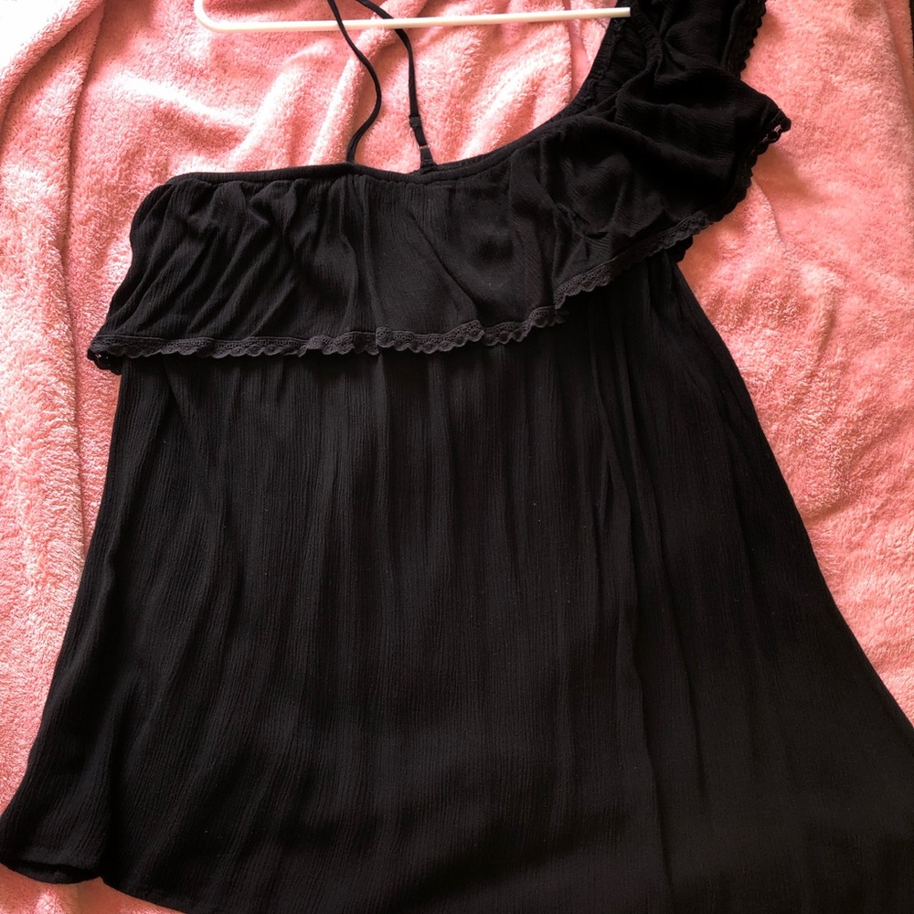 Gauze Ruffled Top
